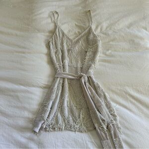 Retrofête Beaded Fringe Dress